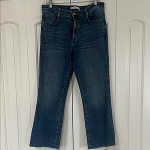 Zara Indigo Straight Leg Jeans